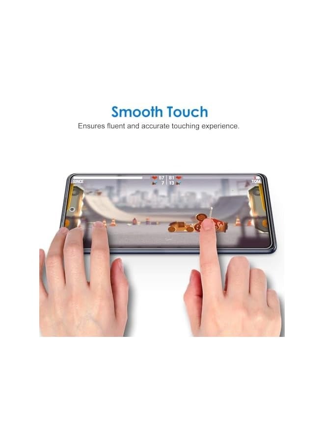 Jetech Screen Protector for Galaxy S20 FE 6.5-Inch, Tempered Glass Film, 3-Pack - Image 5