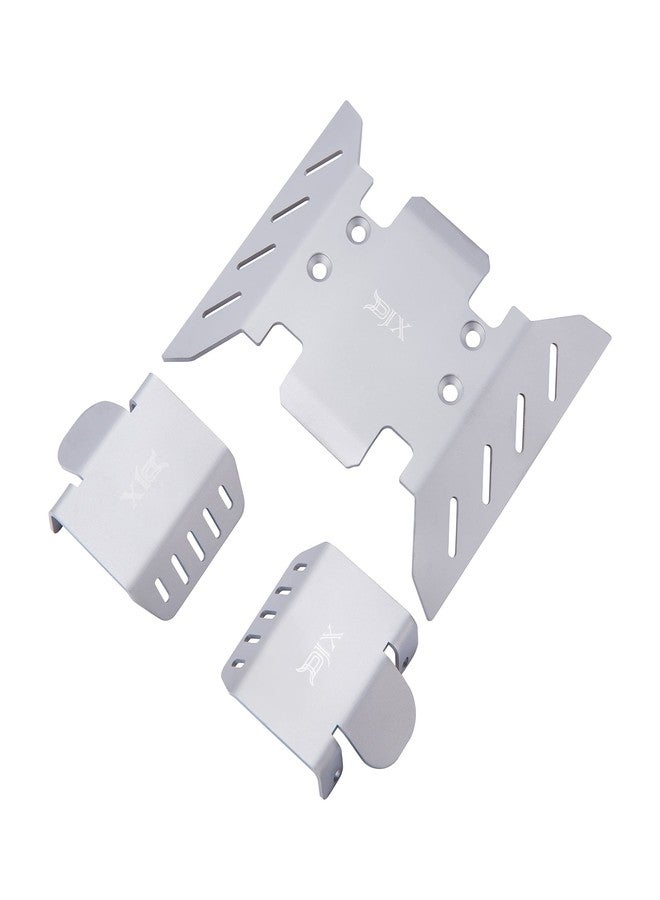 DJX RC 1/6 Axial SCX6 Stainless Steel Chassis Armor Skid Plate Guard Protector Upgrades - Image 1