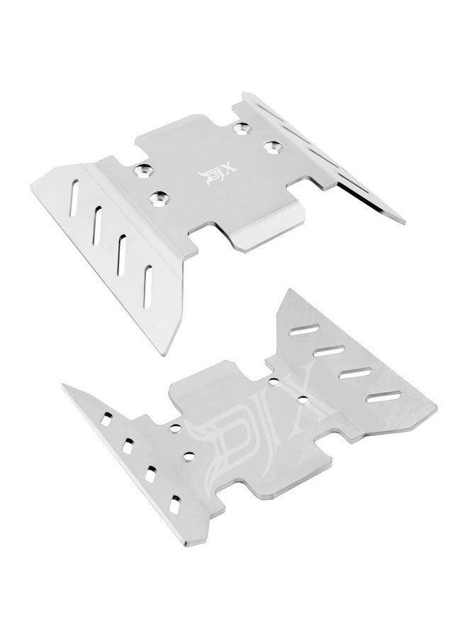 DJX RC 1/6 Axial SCX6 Stainless Steel Chassis Armor Skid Plate Guard Protector Upgrades - Image 2