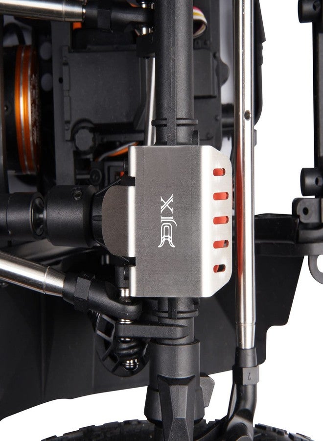 DJX RC 1/6 Axial SCX6 Stainless Steel Chassis Armor Skid Plate Guard Protector Upgrades - Image 5