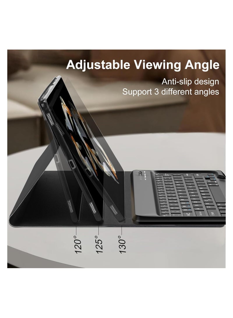 TIGER Galaxy Tab S9 Ultra/S8 Ultra Keyboard Case 14.6 Inch – 2022/2023 Slim Bluetooth Keyboard Cover with S Pen Holder, Detachable Wireless Keyboard, Magnetic Stand, Smart Sleep/Wake Function - Image 5