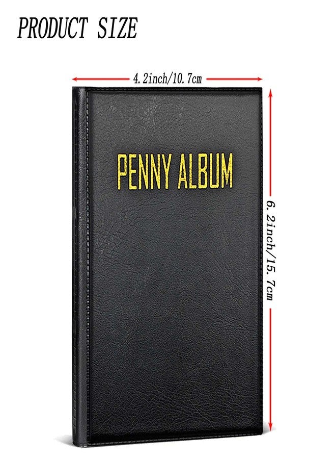 Xxmbbjy 108 Pockets Pressed Penny Collecting Album Book, Portable Smashed Pressed Penny Album Book Holder for Collectors, Suitable for Work or Travel - Image 3