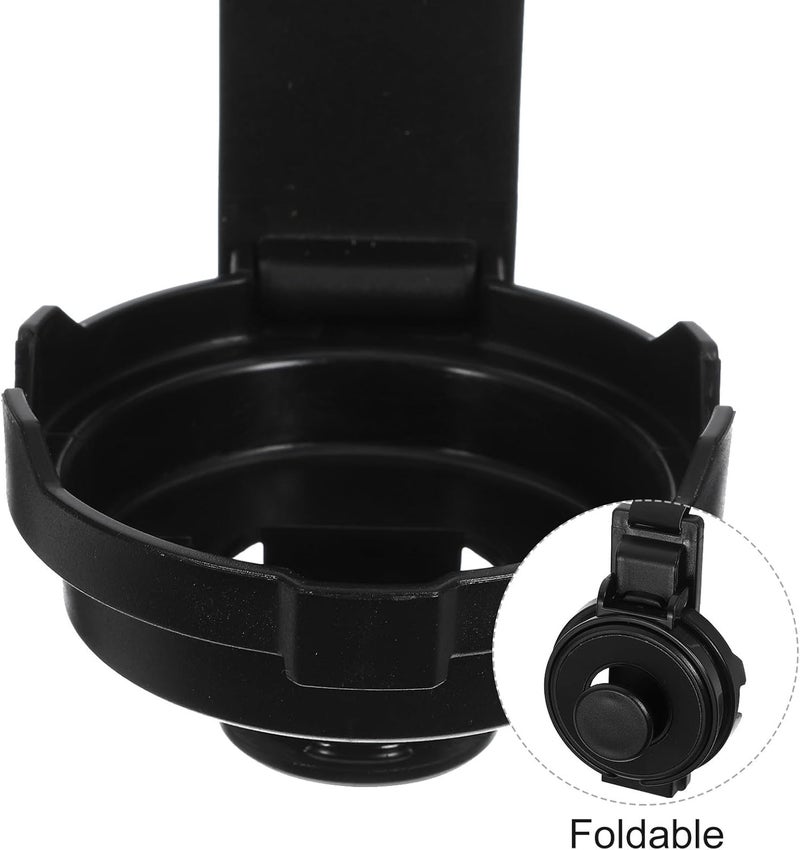 Car Seat Cup Holder and Back Seat Storage Hook Multipurpose Black Drink Holder for Truck and Automotive Interior Accessories Compatible with Use - Image 3