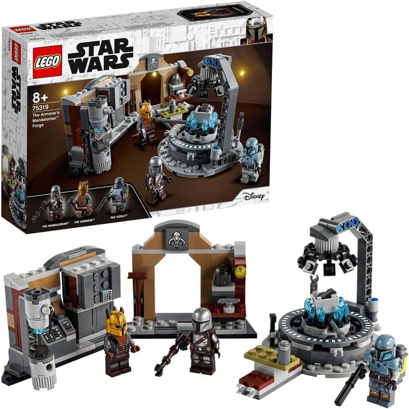 LEGO Star Wars The Armourer’s Mandalorian Forge 75319 Building Kit (258 Pieces) - Image 1