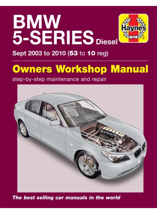 BMW 5 Series Diesel (Sept 03 - 10) Haynes Repair Manual : 45202 