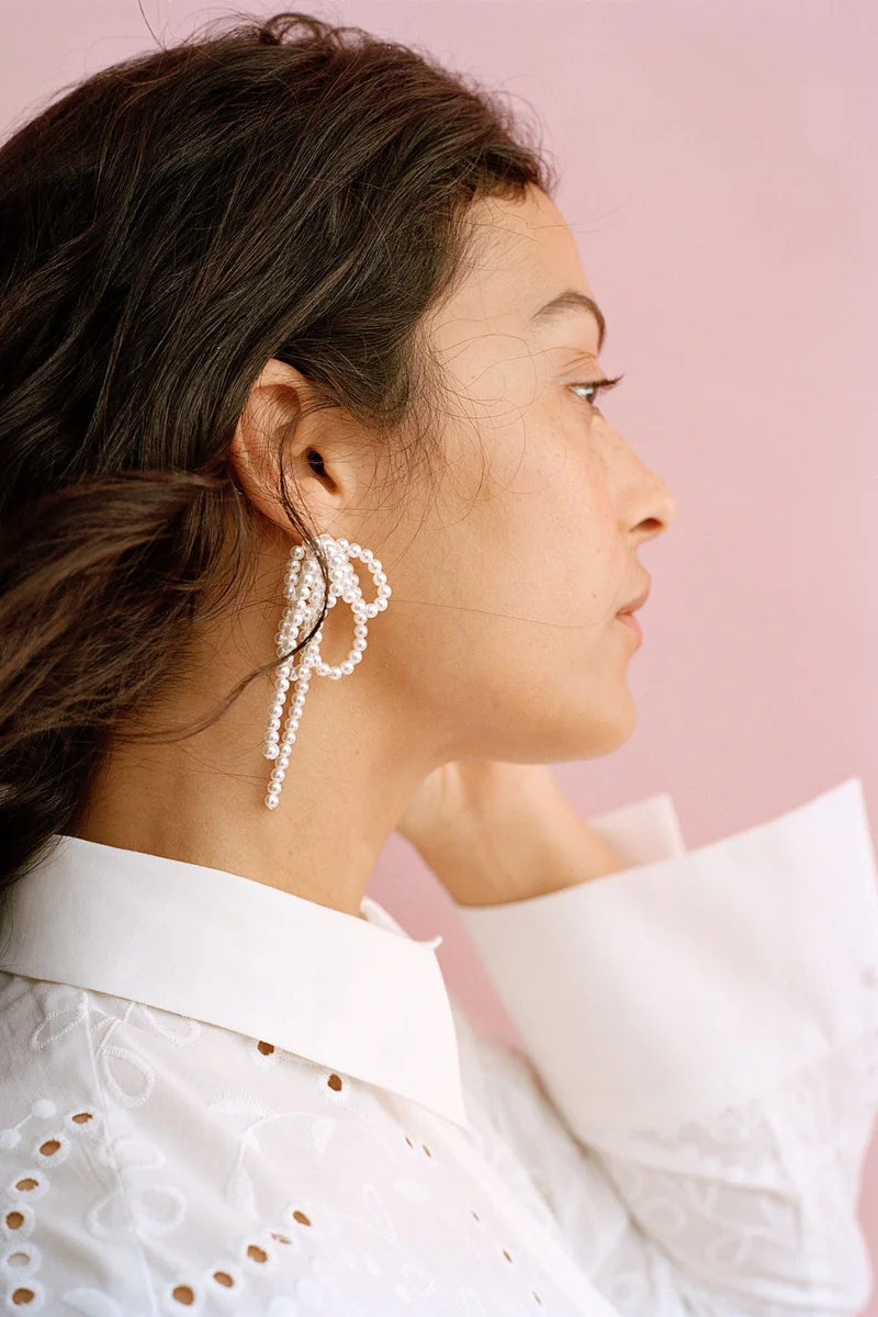 H&M Broderie anglaise shirt dress