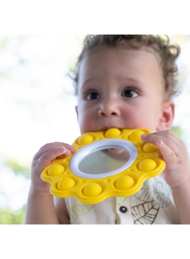 Fat Brain Toys Fat Brain Toys Dimpl Bright - Popping Sensory Toy with Mirror, 10 mos+  - Image 3