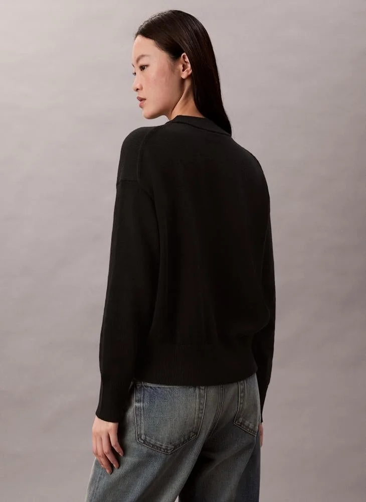 Calvin Klein Jeans Graphic Crew Neck Sweater