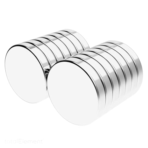 KRYTONE® 50 Piece Silver Round Magnet Set (6 X 1.5 MM) Use as Fridge Magnet, Door, Kitchen Organiser Magnet, Multipurpose Office Pack of 50(Silver) - Image 5