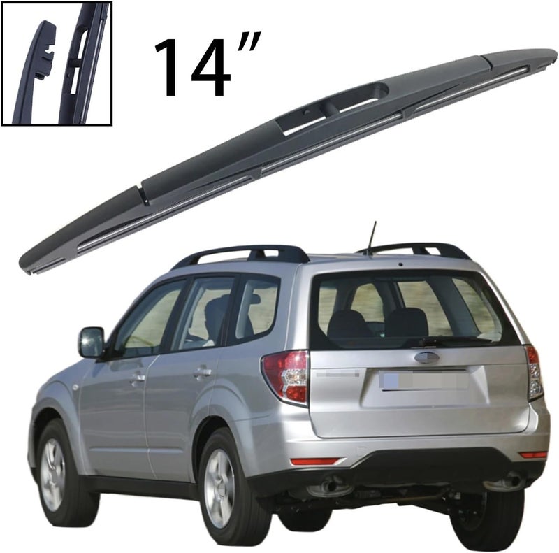Wivplex 14" Rear Windshield Wiper Blade for Subaru Forester - Image 4