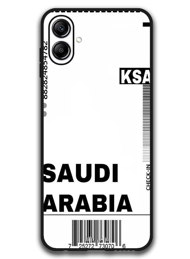 Theodor Protective Case Anti Scratch Shock Proof Bumper Cover For Samsung Galaxy A06 Saudi boarding pass - Image 1