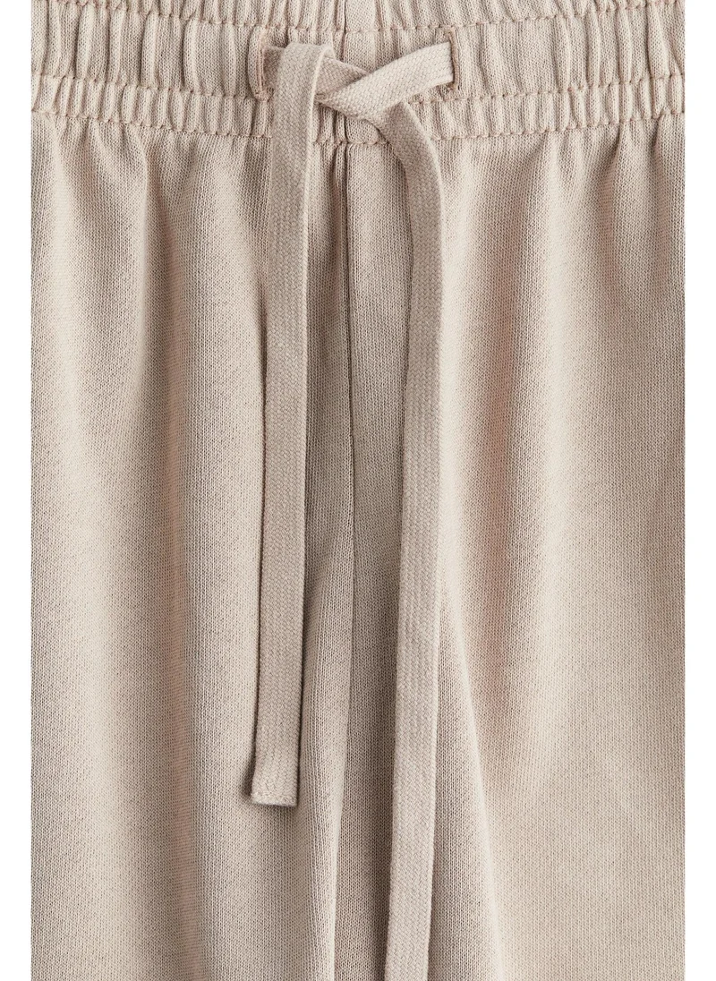 اتش اند ام Washed cotton sweatpants