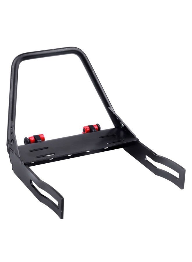 CrazyHobby Metal RC Crawler Front Bumper with Winch Mount Shackles for Axial SCX10 & SCX10 II Redcat Gen7 Gen 8 Upgrades (Type A) - Image 3