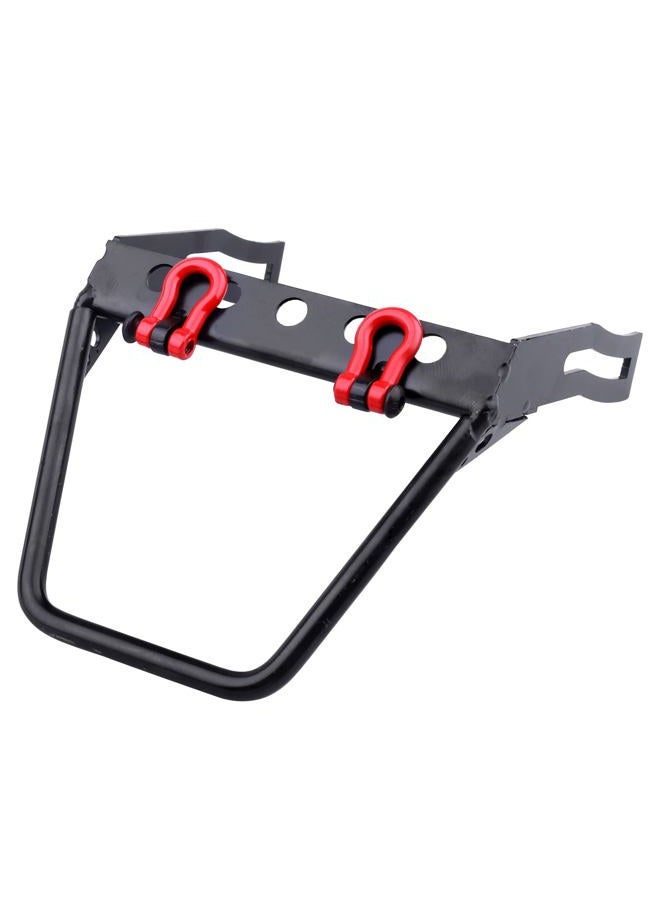 CrazyHobby Metal RC Crawler Front Bumper with Winch Mount Shackles for Axial SCX10 & SCX10 II Redcat Gen7 Gen 8 Upgrades (Type A) - Image 5