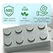 RWDTER 200 Pieces Classic Building Brick 2x4 Creative Building Toy DIY Suitable for Boys Girls and Teenagers Aged 6 Compatible with Lego 3001 Bulk Block Set Brown - Image 4