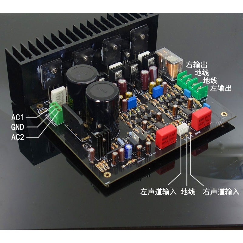 M4 Imitation British Thurton Sf60 Kit Fever Level Amplifier Board Beautiful Sound Classic Super Lm3886 Tda7293 - Image 3