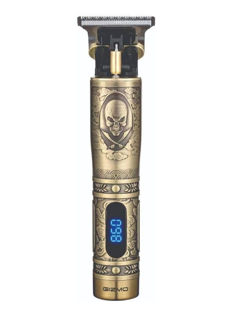 Power Hair Trimmer 6500RPM 600mAh - Gold