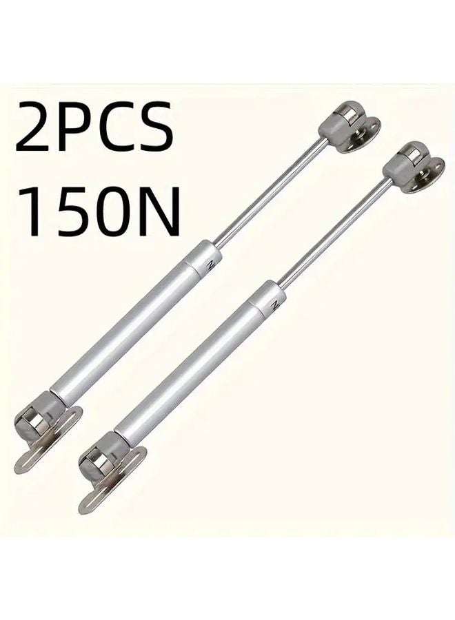 2pcs 80N Lift Up Cabinet Hinges With Adjustable Gas Spring Surface Mount Modern Design - Image 5