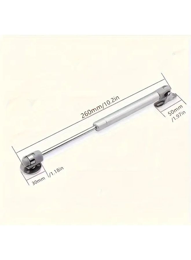 2pcs 80N Lift Up Cabinet Hinges With Adjustable Gas Spring Surface Mount Modern Design - Image 4