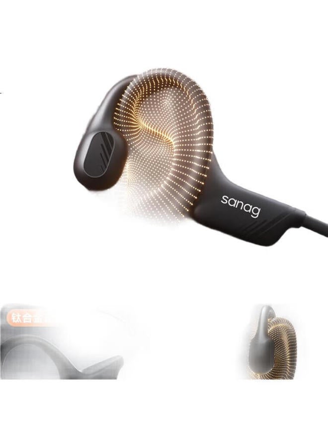 sanag Saina B21 Bone Conduction Headphones Bluetooth, Sports Earphones, Open-Style Running Waterproof Wireless, Neckband Cycling, Outdoor Cycling, Ultra-Long Battery Life - Image 3