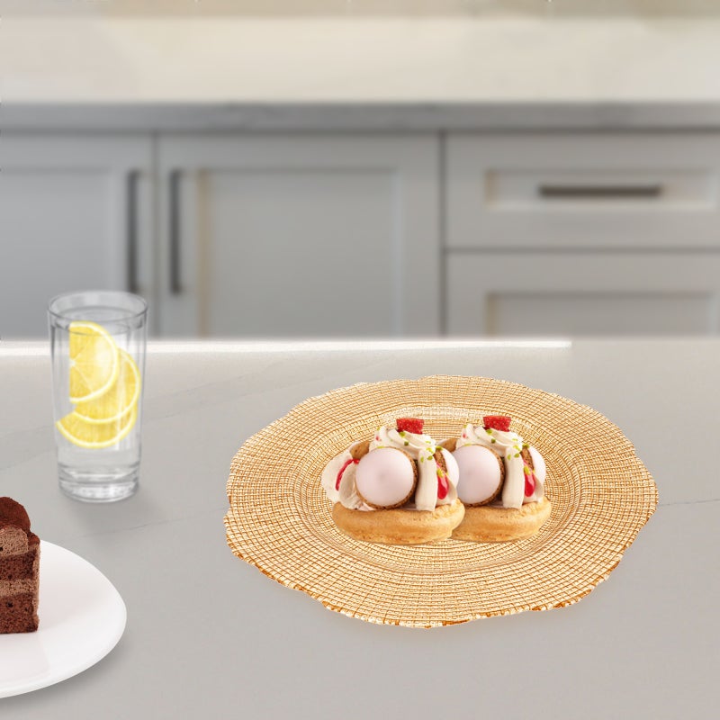 Wedding Tray Household Candy Nut Dish Glass Plate Snack Appetizer Serving Dish - Image 3