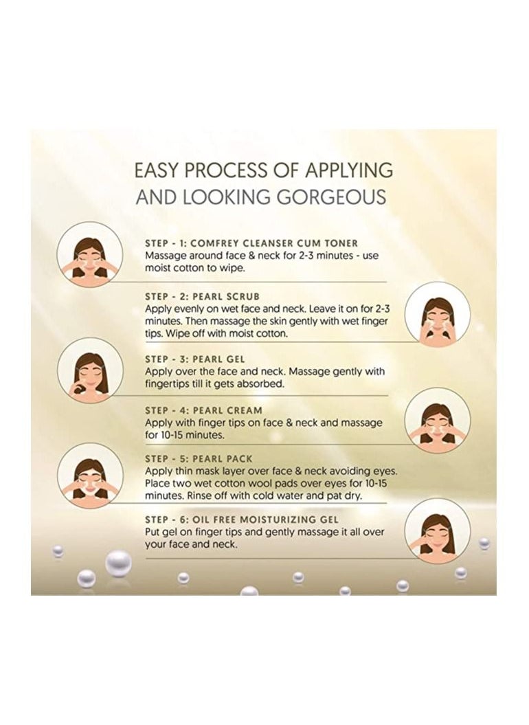 VLCC - VLCC Pearl Facial Kit for Luminous Skin and A Fairer Complexion - Image 1