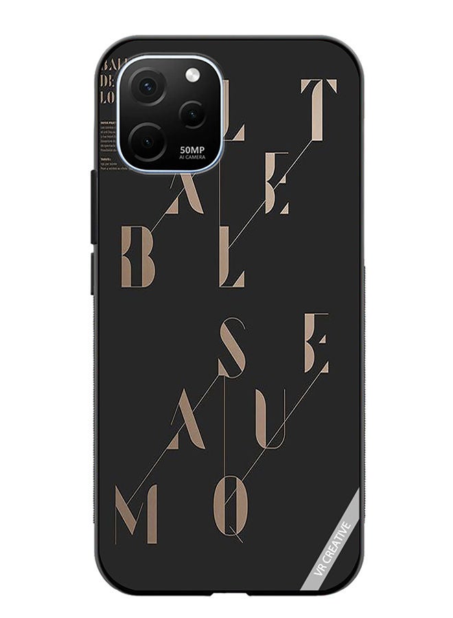 VR CREATIVE Protective Case Cover For Huawei Enjoy 50z Ballet Masque Design Multicolour - Image 1