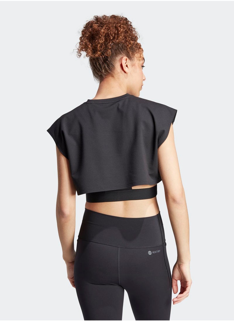 Adidas - Power Aeroready Crop Tank Top - Image 1