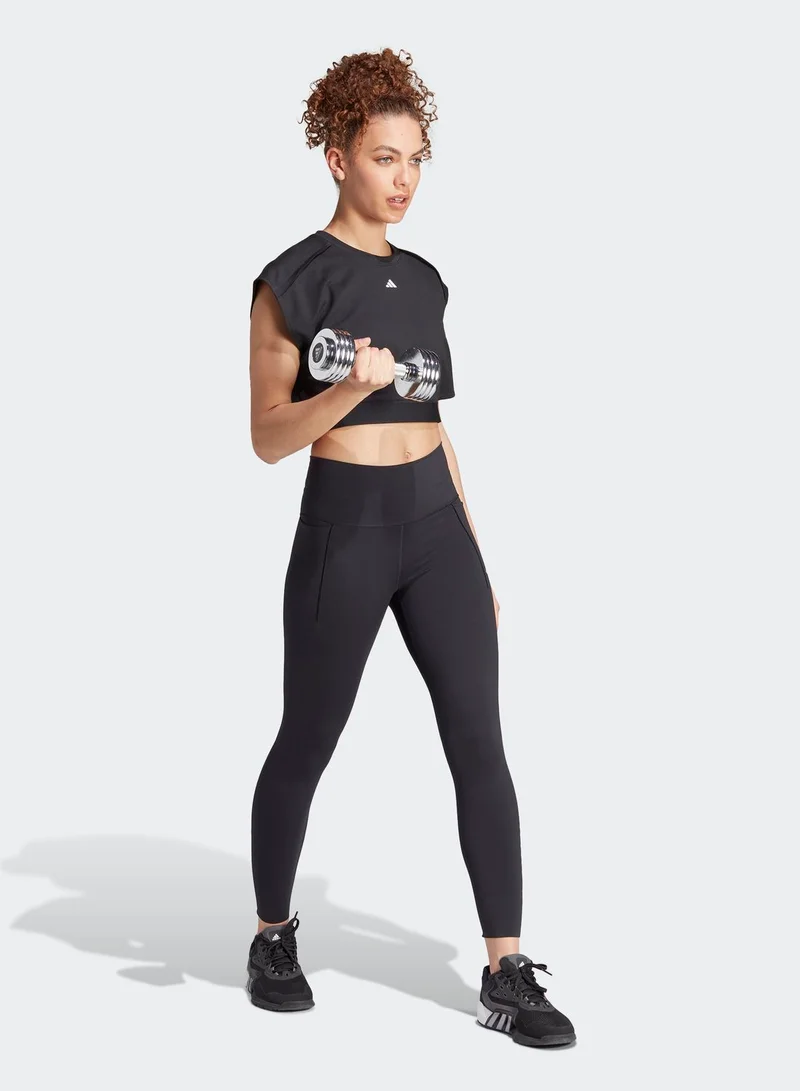 Adidas Power Aeroready Crop Tank Top