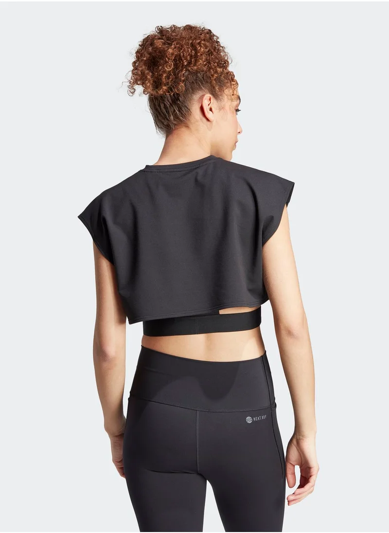 Adidas Power Aeroready Crop Tank Top