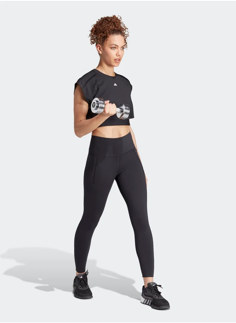 Adidas Power Aeroready Crop Tank Top