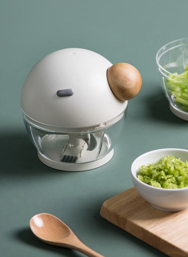 Multi-function Hand-pull Portable Manual Stirrer Vegetables Onion Cutter Food Masher Garlic Pull Chopper  - Image 4