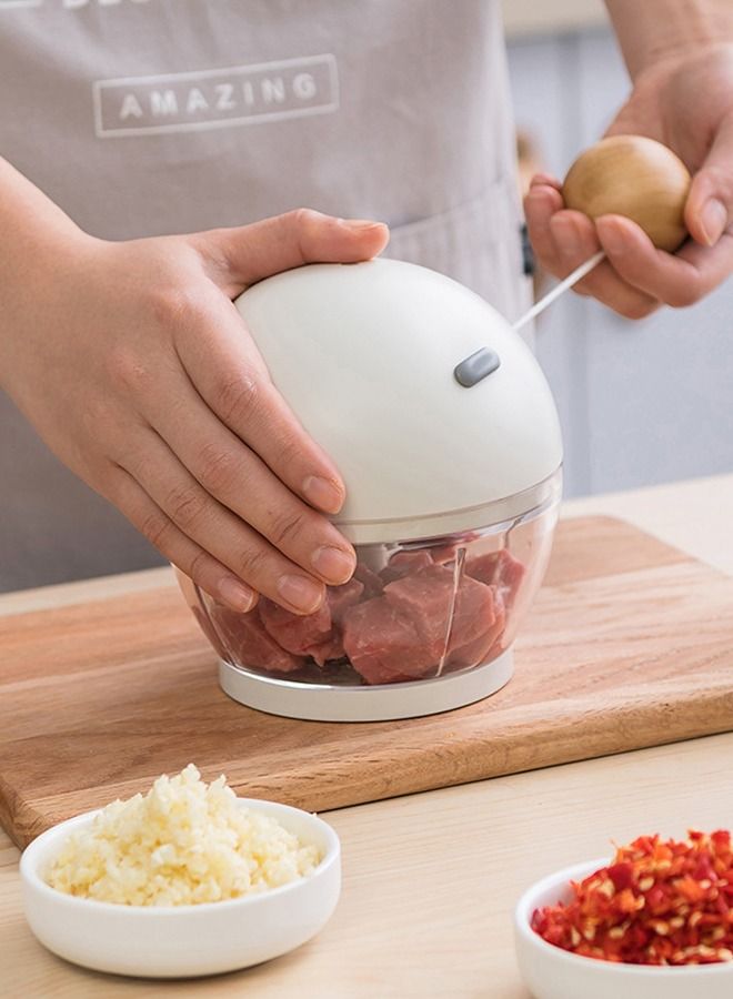 Multi-function Hand-pull Portable Manual Stirrer Vegetables Onion Cutter Food Masher Garlic Pull Chopper  - Image 1