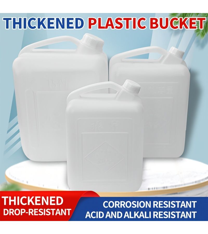 Heavy Duty 1.32 Gal Portable Water Carrier HDPE Container for Camping Agriculture Emergency - Image 1