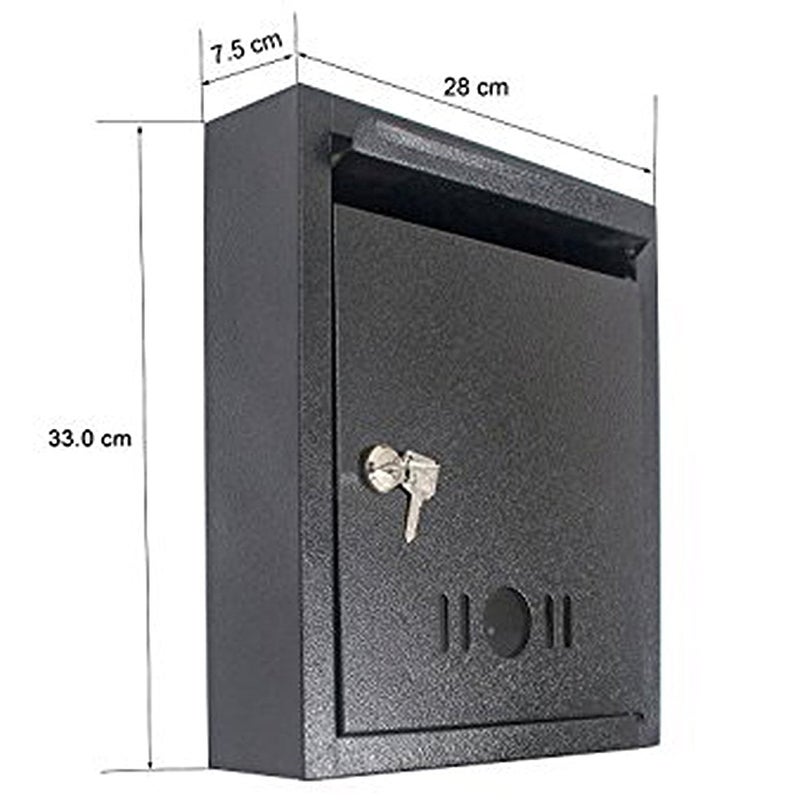 LEPOSE Sai Metal Letterbox/maibox (Black) - Image 4