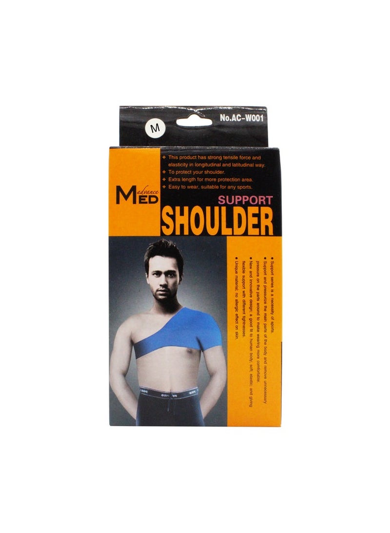 MED ADVANCE Shoulder Support L – Adjustable Brace for Pain Relief and Shoulder Stabilization