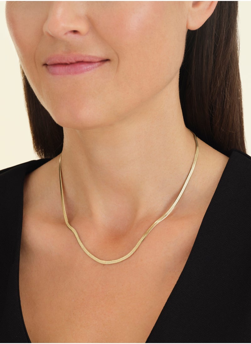 RoseField Rosefield Snake Necklace Gold - JTNFS3G-J379  - Image 3