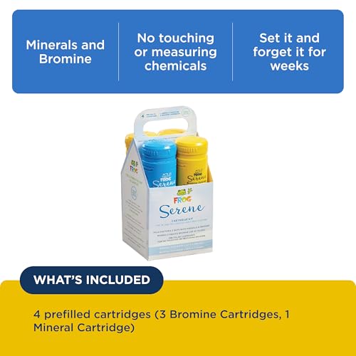 FROG Serene Replacement Mineral and Bromine Cartridge Kit for use with Hot Tub FROG Serene Floating Sanitizing System - Prefilled for Quick & Easy Hot Tub Maintenance - 3 Month Bundle - Image 3