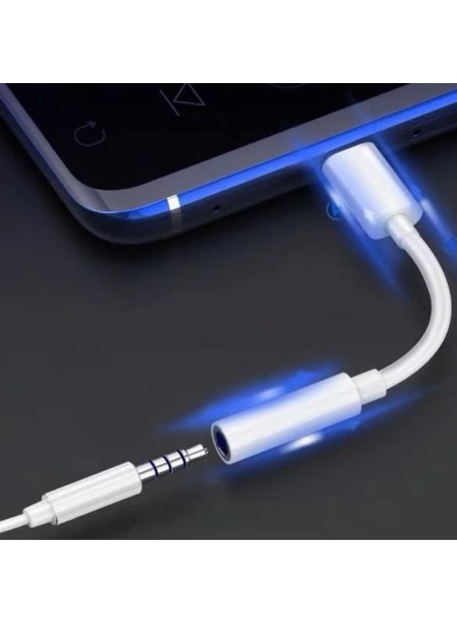 3 Pack USB Type C To 3.5mm Female Headphone Jack Adapter USB C To Aux Audio Cable Cord Type C To 3.5mm Audio Adapter Compatible With Samsung Galaxy S22 S21 S20 Ultra S10 S9 Plus Note 20 - Image 5