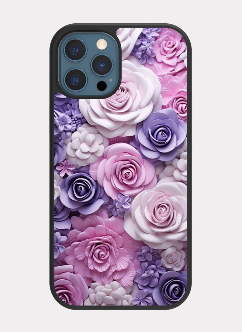 PXLAAT iPhone 12 Pro Max case cover Flowers - Image 1