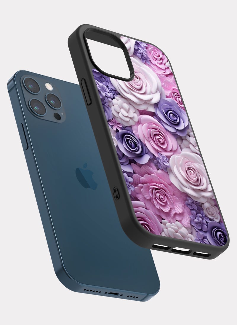 PXLAAT iPhone 12 Pro Max case cover Flowers - Image 2