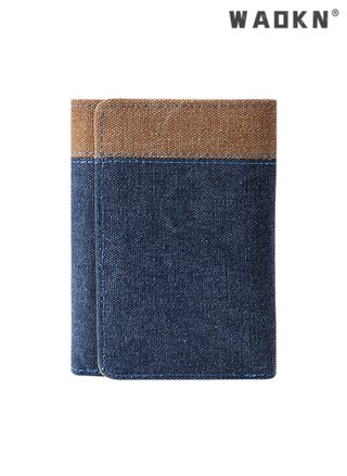 Canvas Wallet Short Fold Men's Purse, Denim Cloth Small Leather Wallet, Stylish and Compact Coin Holder for Everyday Use, Durable Design, Ideal for Travel and Casual Occasions - pzsku/ZDFA18ABB43D0BE2F506DZ/45/_/1739511222/9b098ba2-8c3e-4a68-9975-076ba7bfb544