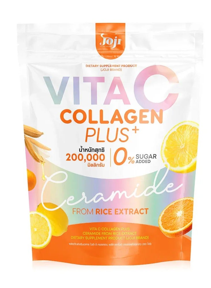 Joji Collagen Plus with Vitamin C & Ceramide – Skin Nourishing Drink Supplement – 10 Sticks (200,000 mg) - Image 1