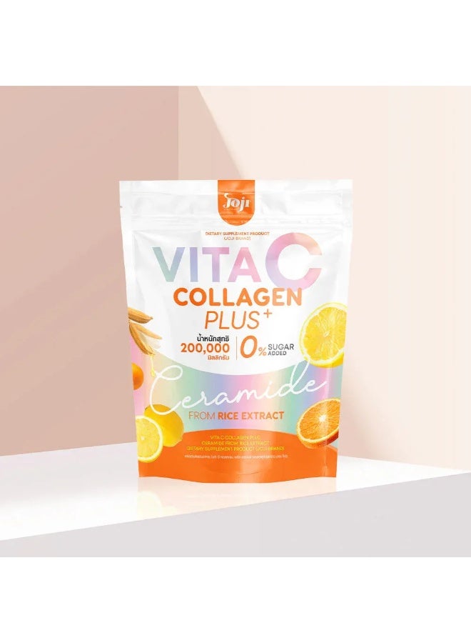 Joji Collagen Plus with Vitamin C & Ceramide – Skin Nourishing Drink Supplement – 10 Sticks (200,000 mg) - Image 3