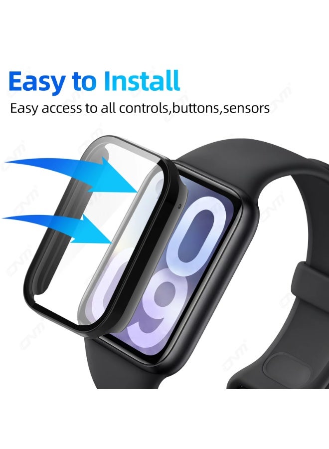 YuiYuKa Tempered glass PC case for Xiaomi Band 10 Pro, hard screen protector for Xiaomi Band 10 NFC Smart Watch. Accessories - Image 3