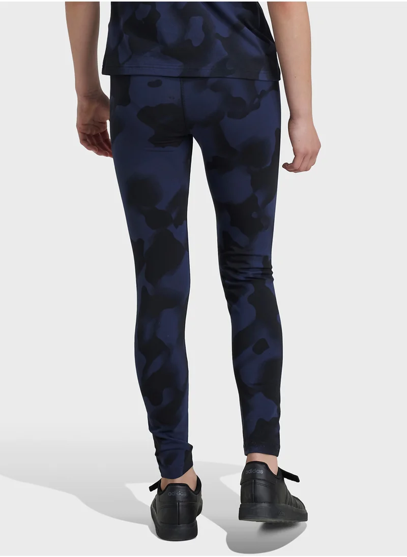 Adidas Youth 7/8 Future Icon Aop Pants