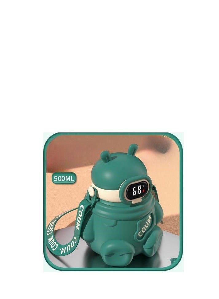 500mL Insulated Cup, Children's Baby Straw, New Student Specific Water Bottle For School Use  - Image 1