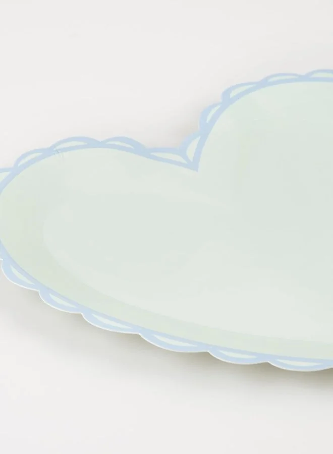 Meri Meri Pastel Heart Small Plates