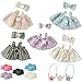 Ezcora Clothes for Doll 6 Pack Doll Outfits for 17cm Doll Perfect for Play and Display Accessories for Dolls Collectors No Dolls Princess Dress - Image 2