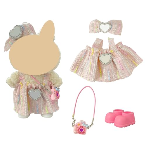 Ezcora Clothes for Doll 6 Pack Doll Outfits for 17cm Doll Perfect for Play and Display Accessories for Dolls Collectors No Dolls Princess Dress - Image 5